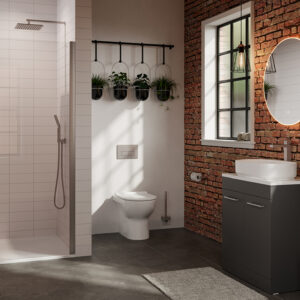 Saneux Austen Back-to-Wall WC PAN 36 x 53.5cm - Image 2