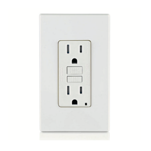 Leviton 15 Amp Tamper Resistant Self-Test Smartlock Pro Slim GFCI - 125V- White - Image 2