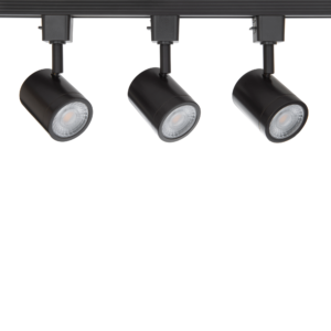WAC CHARGE LED TRACK KIT 4FT 3X9W, 865 LM x 3, 5CCT, 90CRI, BLACK - Image 1