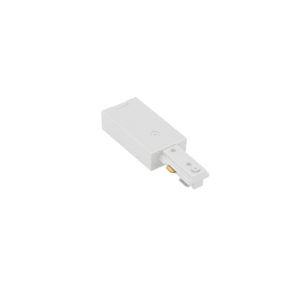 WAC Lighting H Track Live End Connector - White - Image 1