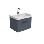 Saneux HYDE 60cm 1 Drawer Wall Mounted Unit – Matte Fiord