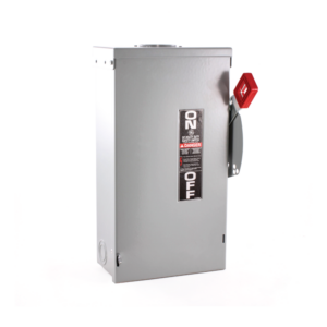 GE Heavy Duty Safety Disconnect Switch | Isolator - 60A 3P HD N1 600V NONFUSE SW - Image 1