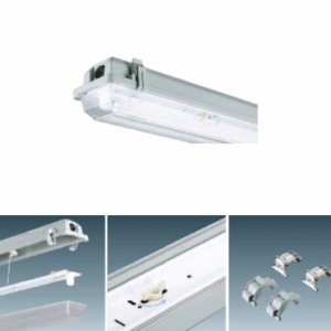 2 Foot Single Waterproof Fixture without Ballast - Slim Series - Image 1