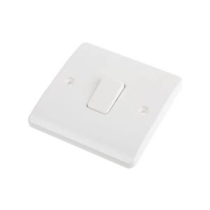 MK 1 Gang 10 Amp Single Pole Switch - 250V - Image 1
