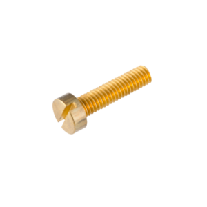 Centaur M4 x 20mm Cheese Head Screw - Gold - Image 1
