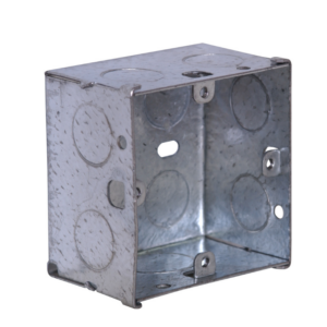 Contactum 1 Gang 47mm Metal Box - Image 1