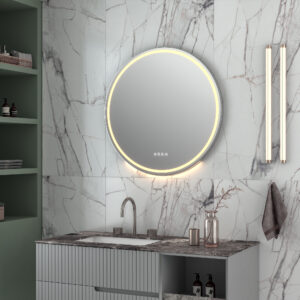 Glacier Round 31" LED Mirror - Image 1
