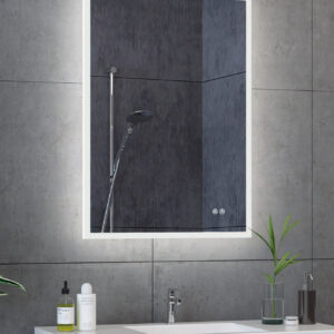 Glacier 24" x 31" x 1.18" Front Lighted Mirror 2700K-6500K - Image 1