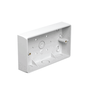 Universal Box 2 Gang 32mm Single, with knock outs - Image 1