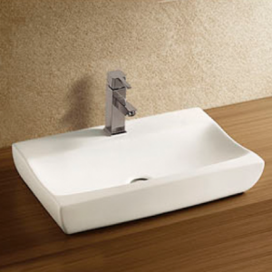 Glacier PL-2060 Vessel Sink - White - Image 1