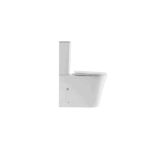 Glacier Two Piece Rimless P-Trap Toilet - 180mm - Image 3