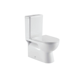 Glacier PL-6672H P-Trap Toilet - White - Image 1