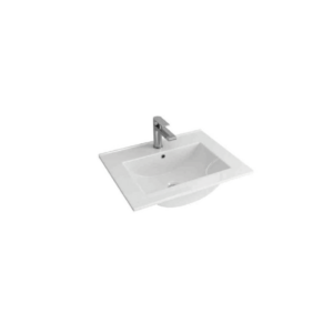 Glacier 7506 Series 25" Cabinet Basin with Rectangular Bowl - White - Image 1
