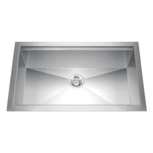 Glacier Rectangle Drop-In Stainless Steel Sink - 33"Wx20"Lx10"D - Image 1