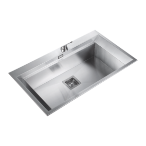 Glacier PL8980 Single Bowl Drop-In Sink, Depth 8" - Image 1
