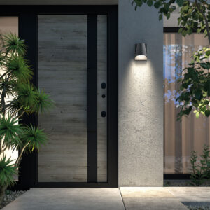 Forlight Kala Outdoor Wall Light - Urban Grey - Image 3