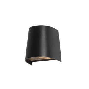 Forlight Prisma One Directional Outdoor Wall Fixture - Black - Image 3