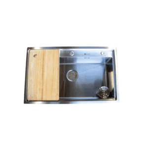 Glacier Drop-In Stainless Steel Kitchen Sink - 30.71" x 18.89" x 9.64" - Image 1