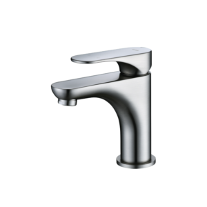 CAE Montella Single Lever Vanity Faucet - Spot Free Stainless Steel - Image 1