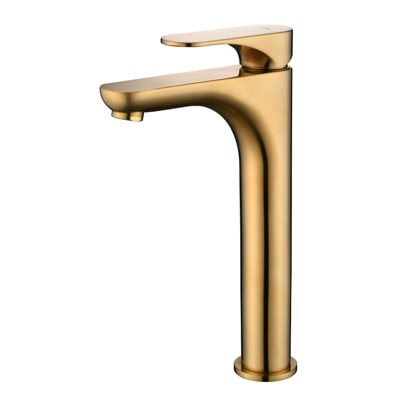 Cae Montella Single Lever Vessel Faucet -matte Gold 