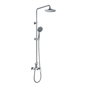 CAE Montella 3-Way Single Lever External Rain Shower Mixer - Chrome - Image 1