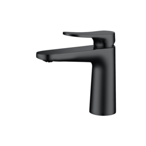 CAE Ledro Single Lever Vanity Faucet - Matte Black - Image 1