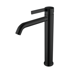 CAE Floris Single Lever Vessel Faucet - Matte Black - Image 1