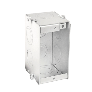 1 Gang Masonry Box - Gangable 2 1/2" Deep - Image 1