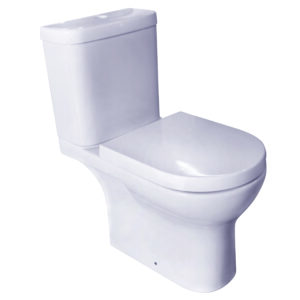 Glacier 50087A P-Trap Toilet - White - Image 1