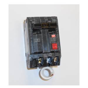 GE 20 Amp 1" 220V GFCI Double Pole Breaker - Image 1