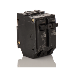 GE 70 Amp 1" Double Pole Breaker - Image 1