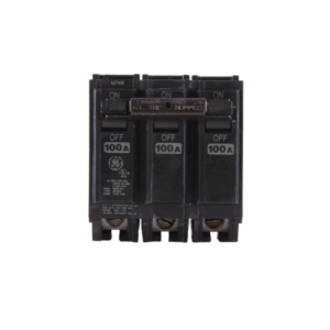 GE 100 Amp 3" Triple-Pole Circuit Breaker - Image 1