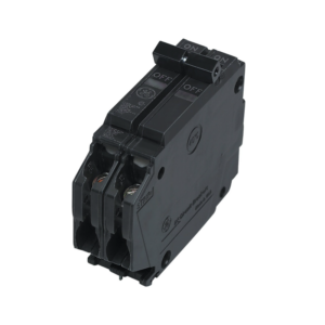 GE 20 Amp 1/2 in. Double Pole Circuit Breaker - Image 1
