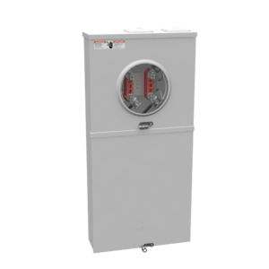 Ringless Horn Bypass Main Breaker 10-Circuit Overhead/Underground Combination Meter Socket Load Center w/100 amp breaker - Image 2