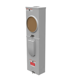 Milbank Ringless Combination Meter Main Module - 200 Amp rating - includes 100 Amp breaker - Image 2