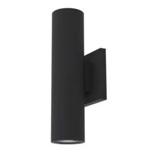 American Lighting Volta Dual Light 3CCT Wall Sconce - Black - Image 1