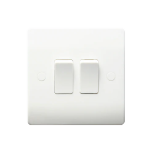 Thrion 2 Gang 2 Way Plateswitch - Image 1