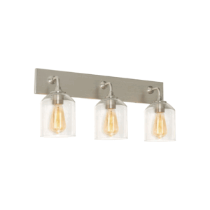 AFX William 24" 3-Light Vanity - Satin Nickel Finish