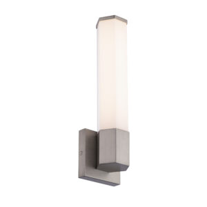 WAC 18W Remi 16" Indoor Wall Sconce - 2700K/3000K/3500K - Brushed Nickel - Image 1