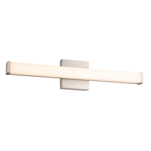 WAC 24" Slim Bath & Vanity Light - Brushed Nickel - Image 1