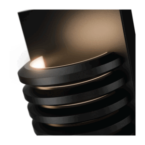 WAC Loome 16in Outdoor Sconce 4CCT - Black - Image 2
