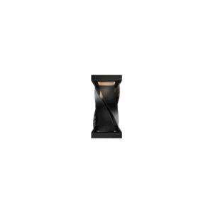 WAC Brocade 10" Outdoor Sconce 3000k - Black - Image 1