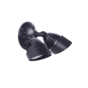 Craftmade 2 Light Outdoor LED Flood in Midnight Finish - Image 1