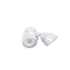Craftmade 2 Light Outdoor LED Flood in White Finish
