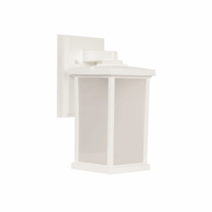 Craftmade Resilience 1 Light Medium Outdoor Wall Mount - Textured White - Image 1