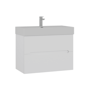 Altitude Cabinet - 80CM in Matte White Finish - Image 1