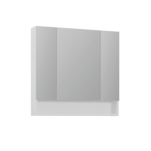 Altitude Mirror for 80CM Vanity - Matte White Finish - Image 1