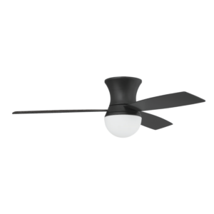 Craftmade 52" Daybreak Ceiling Fan with Light Kit in Flat Black - Image 1