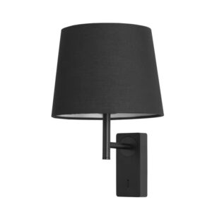 Forlight Aura Wall Mounted Lamp - Black - Image 1