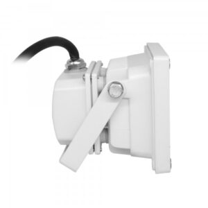 GoLED 10W LED Flood Light 120° Beam Angle IP65 - Cool White, 100-240V, White Finish - Image 4